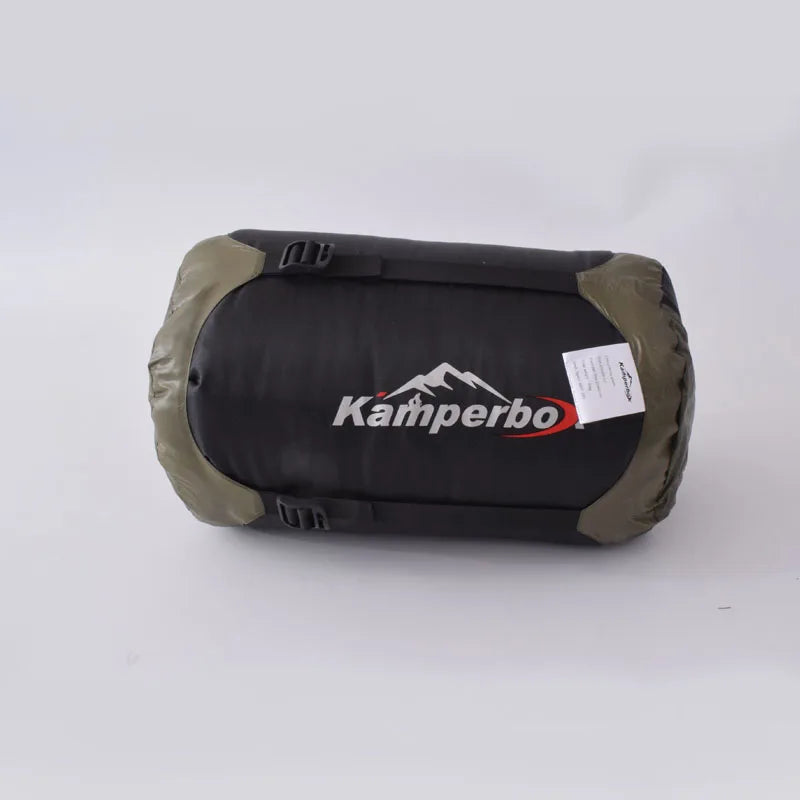 Kamperbox Warm Down Sleeping Bag For Winter Camping Adventures