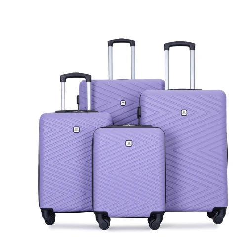 Travelhouse ABS Luggage Set With Spinner Wheels And TSA Lock