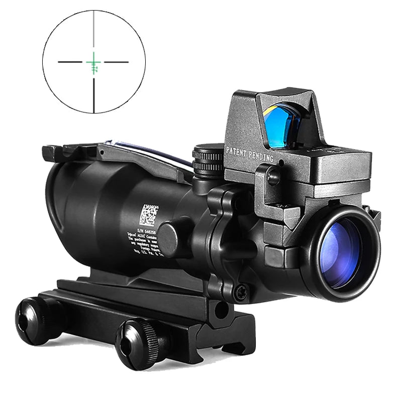 Nabila Tactical 4x32 Variable Dual Sight Rifle Scopes