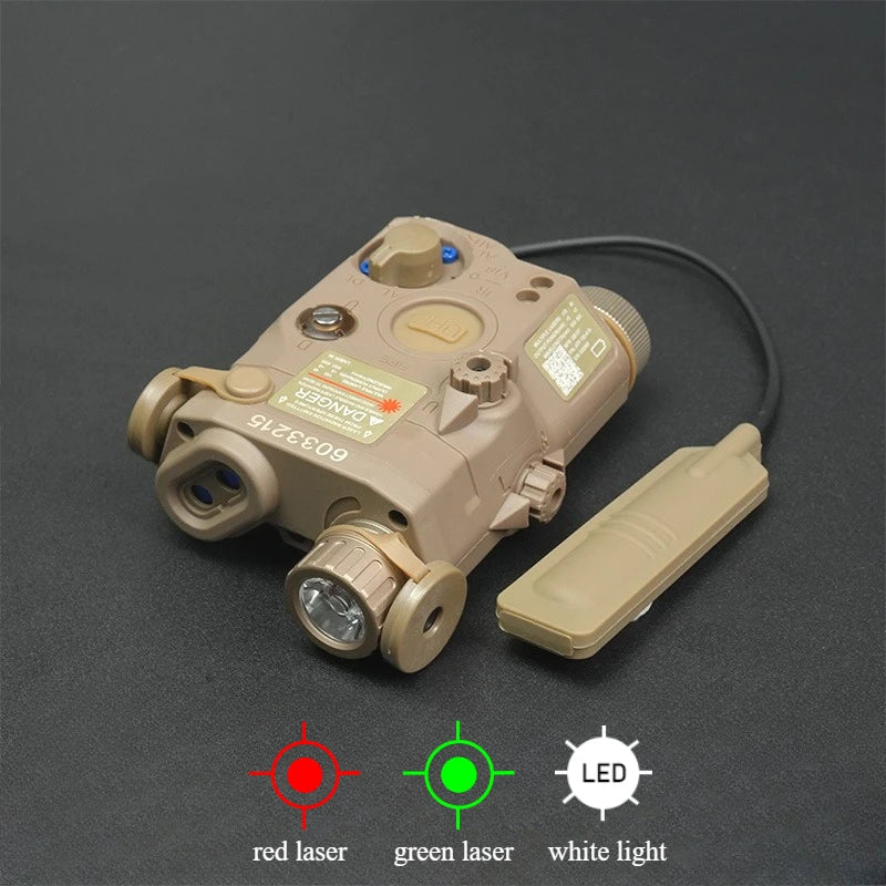 Tactical PEQ15 Dual Laser and Infrared Illuminator for Rifles