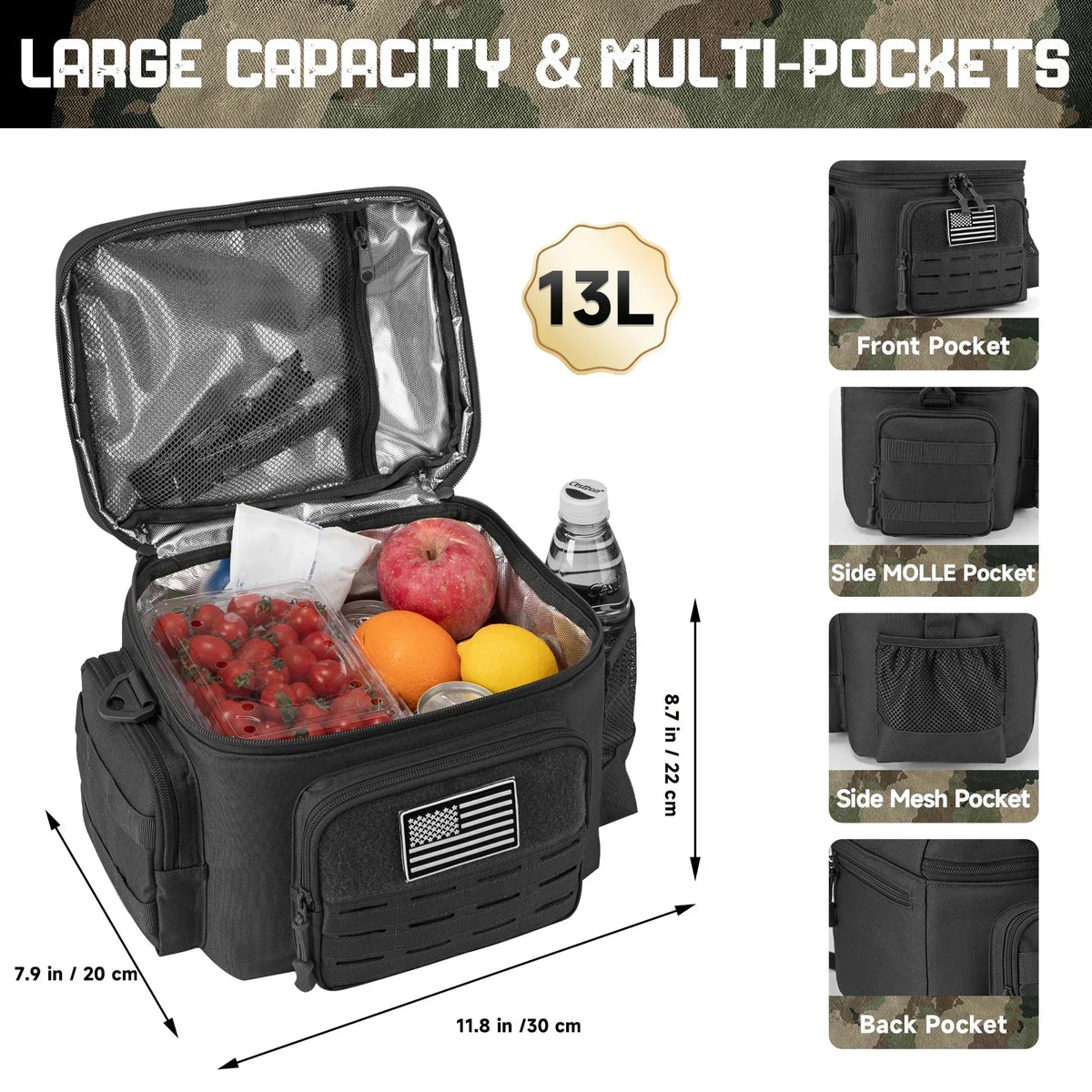 ReFire Gear Tactical Thermal Cooler Bag for Camping and Picnics