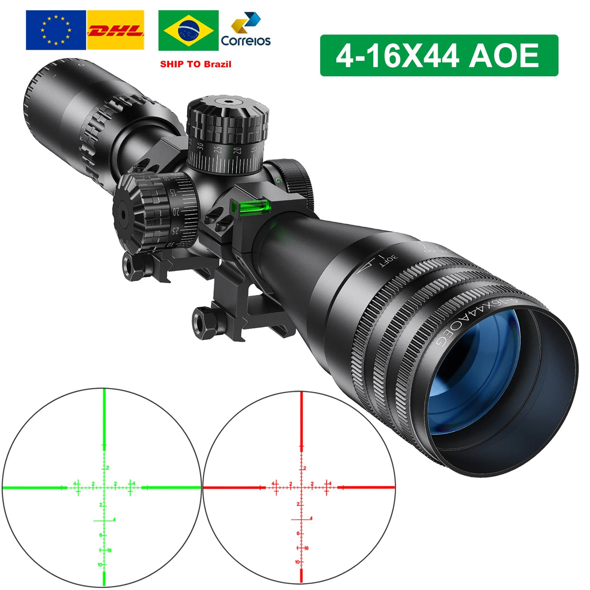 Bestsight Illuminated Rifle Scope For Tactical And Outdoor Hunting