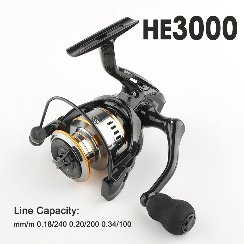 Rooblinos RY Smooth Spinning Fishing Reel With Ergonomic EVA Knob
