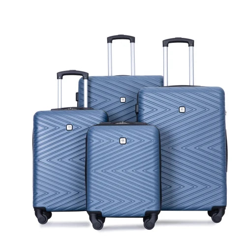 Travelhouse ABS Luggage Set With Spinner Wheels And TSA Lock