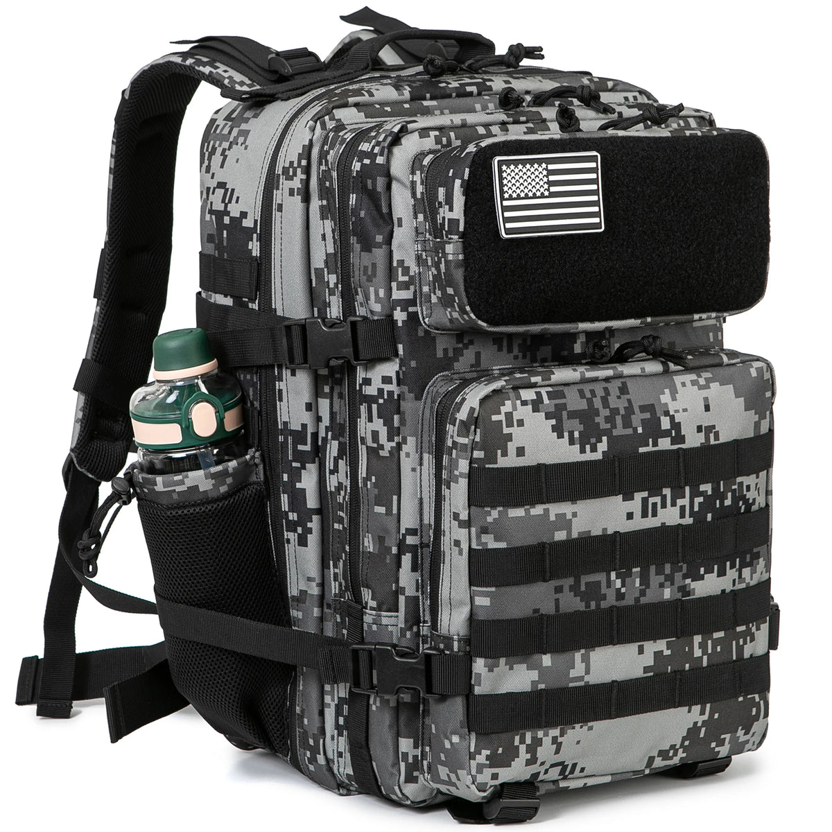 ReFire Gear Tactical Outdoor Hiking Backpack With Cup Holders