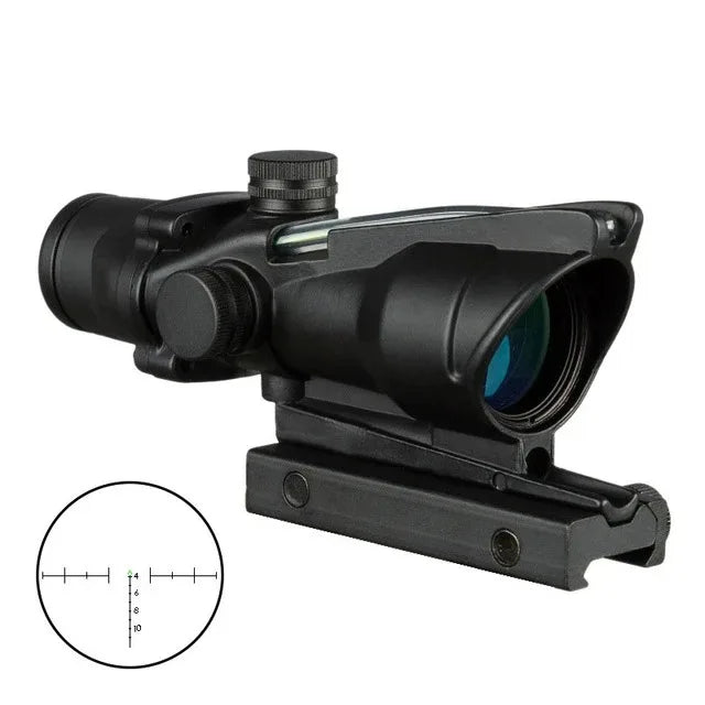 Bestsight 4X32 Hunting Rifle Scope With Illuminated Red Dot Reticle
