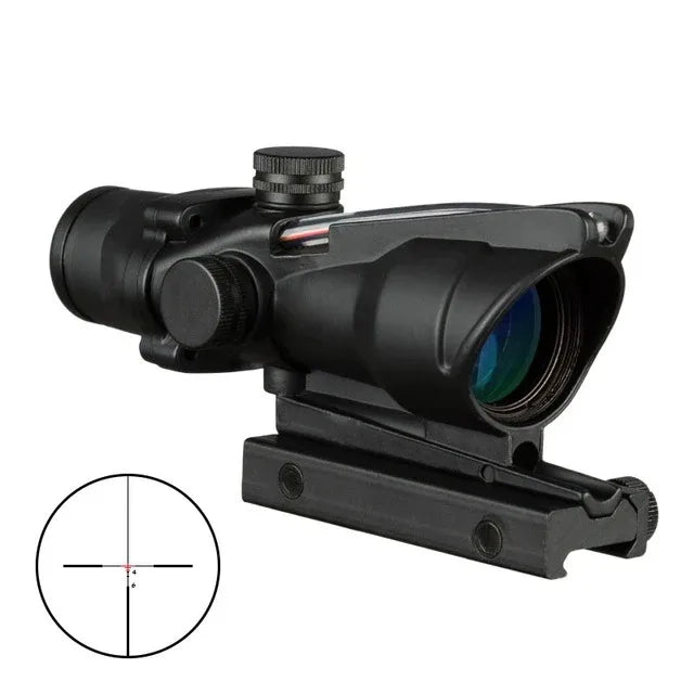 Bestsight 4X32 Hunting Rifle Scope With Illuminated Red Dot Reticle