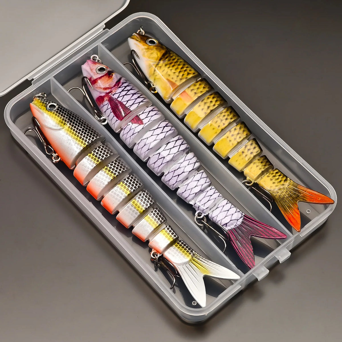 ANFS Multi Jointed Swimbait Fishing Lure for Freshwater and Saltwater