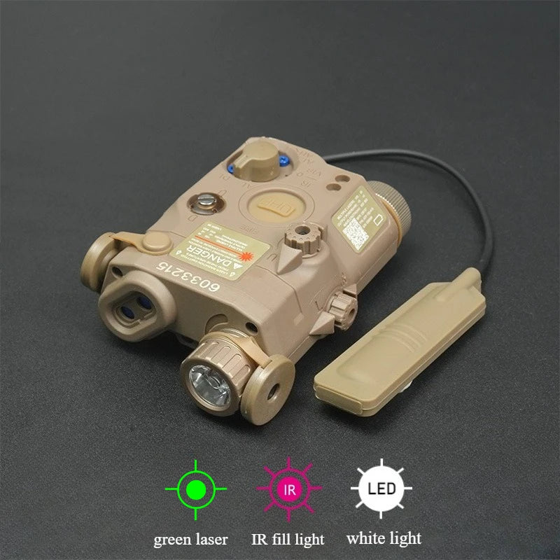 Tactical PEQ15 Dual Laser and Infrared Illuminator for Rifles