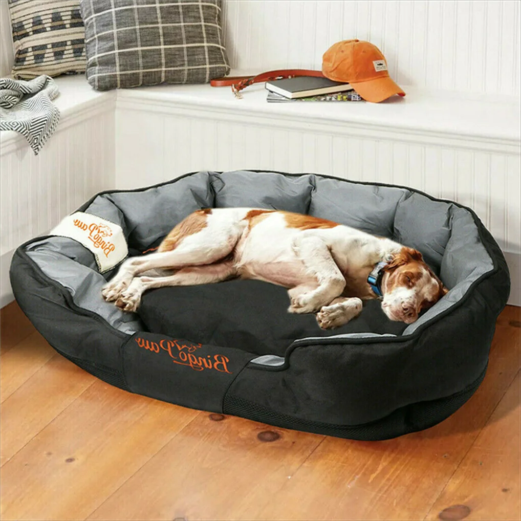Borwart Orthopedic Waterproof Dog Bed With Removable Cushion
