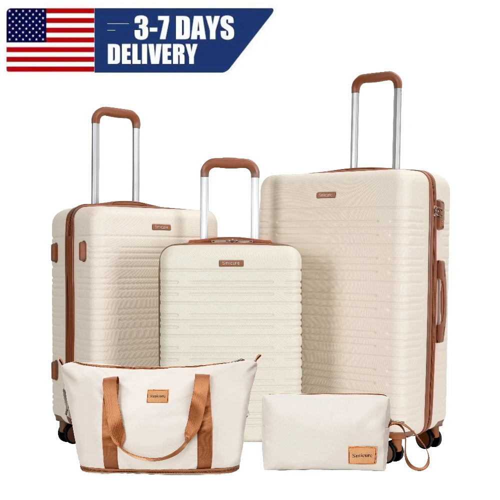 Travelhouse Hardside Spinner Luggage Set With TSA Lock