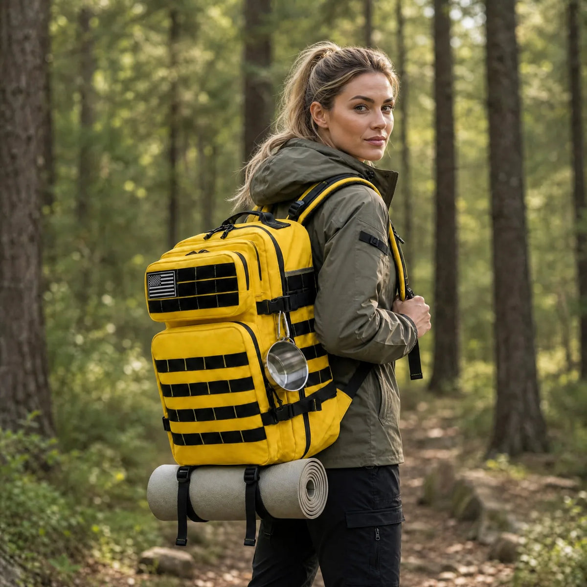 ReFire Gear Tactical Hunting Backpack Featuring Molle Storage And Durability