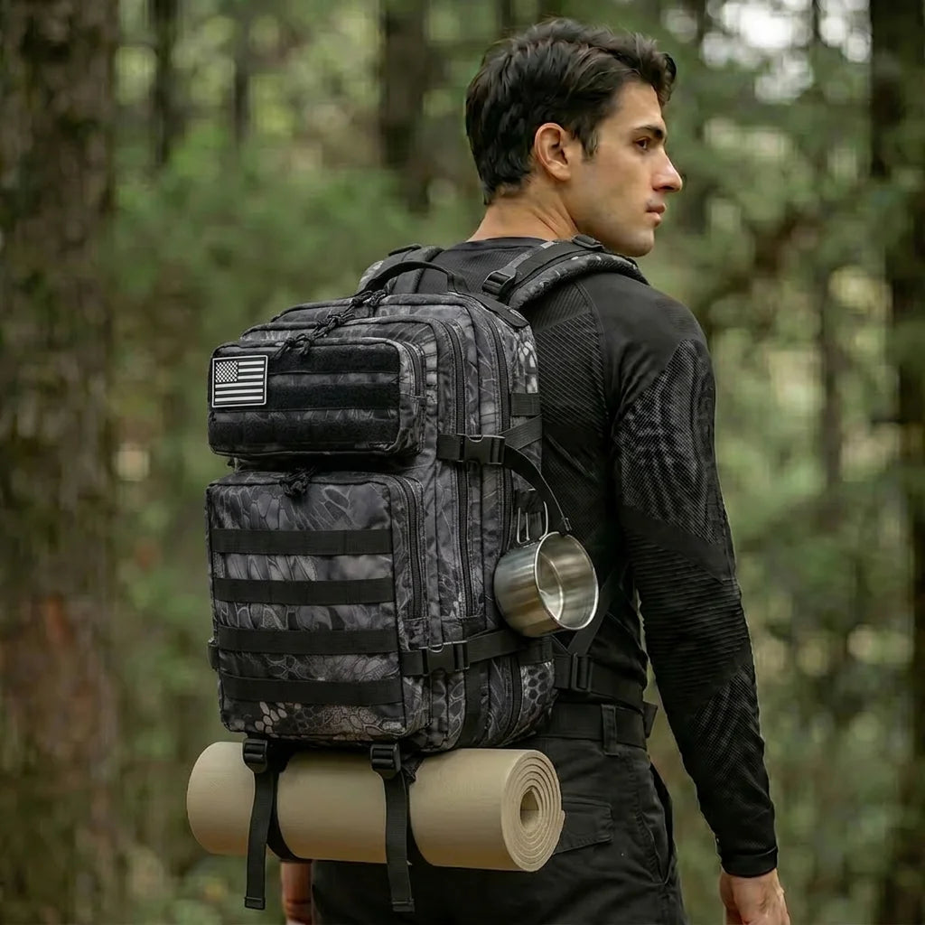 ReFire Gear Tactical Hunting Backpack Featuring Molle Storage And Durability