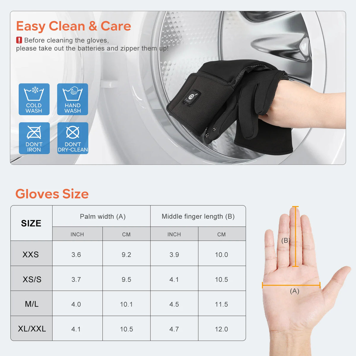 Savior Heated Winter Fishing Gloves Waterproof 2 Finger Flip