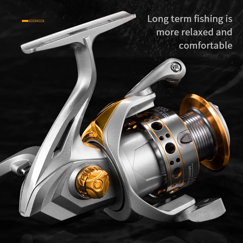 Rooblinos Smooth Spinning Fishing Reel for Freshwater and Saltwater