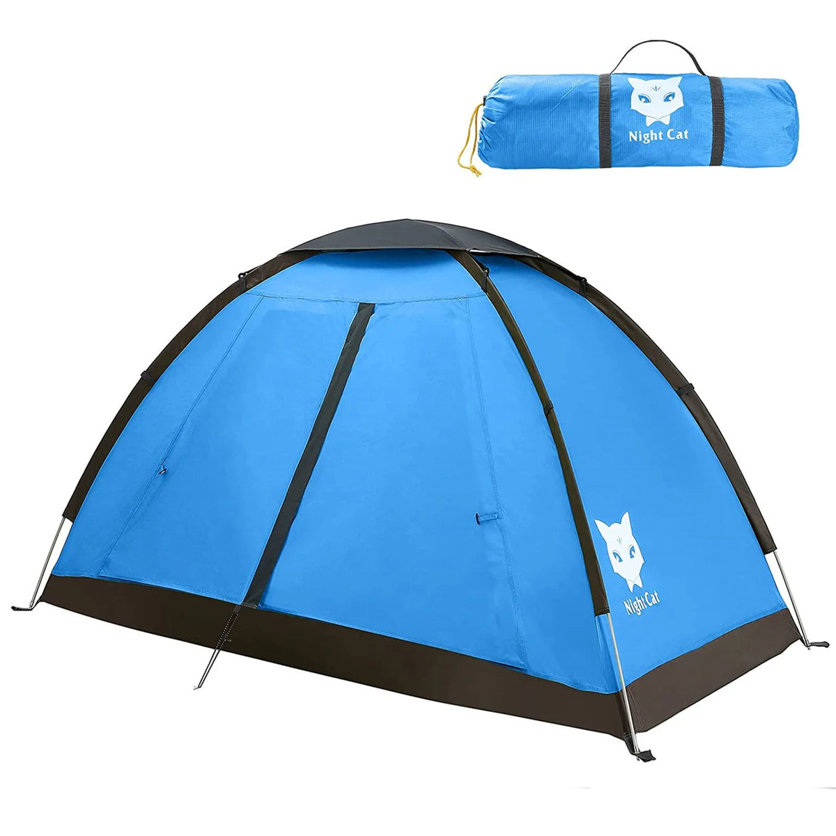 Night Cat Lightweight Waterproof Two Person Camping Tent