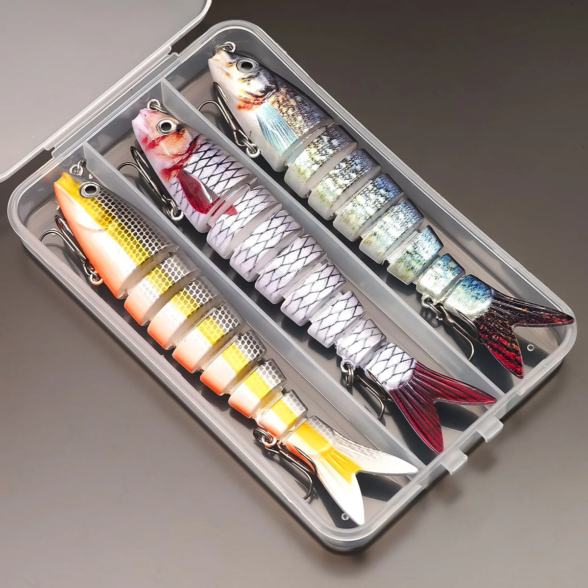 ANFS Multi Jointed Swimbait Fishing Lure for Freshwater and Saltwater