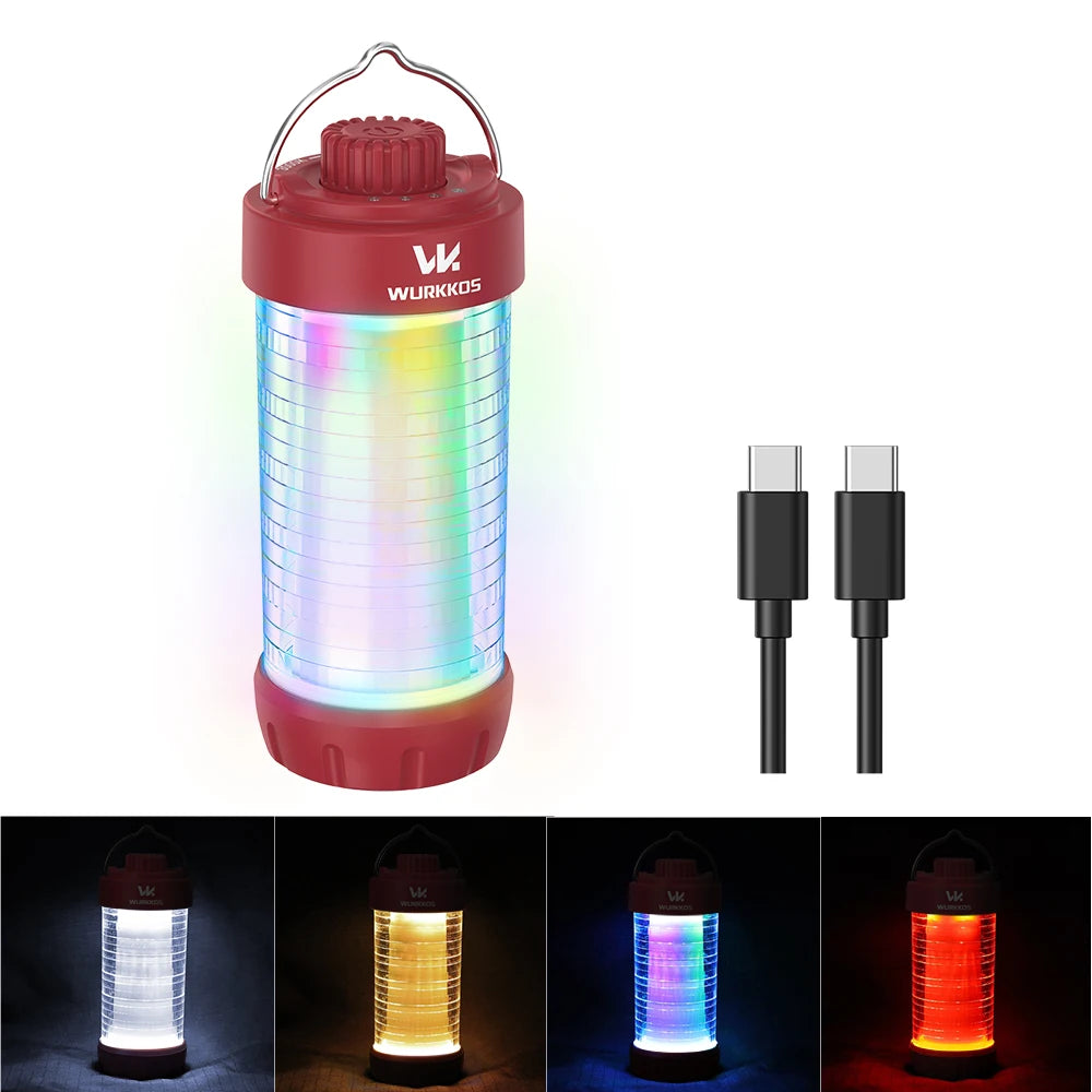 Wurkkos CL01 Rechargeable LED Camping Lantern With Magnetic Base