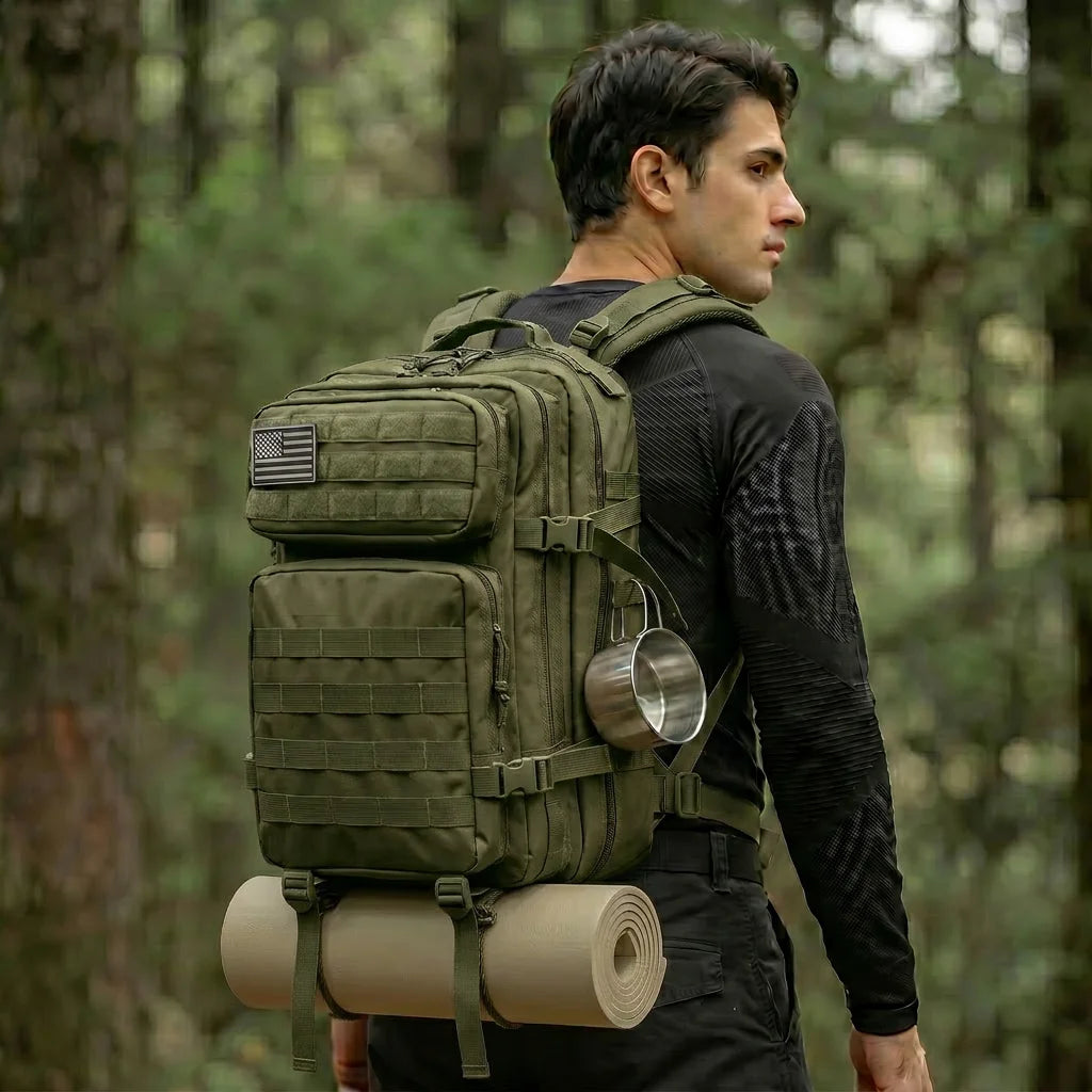 ReFire Gear Tactical Hunting Backpack Featuring Molle Storage And Durability