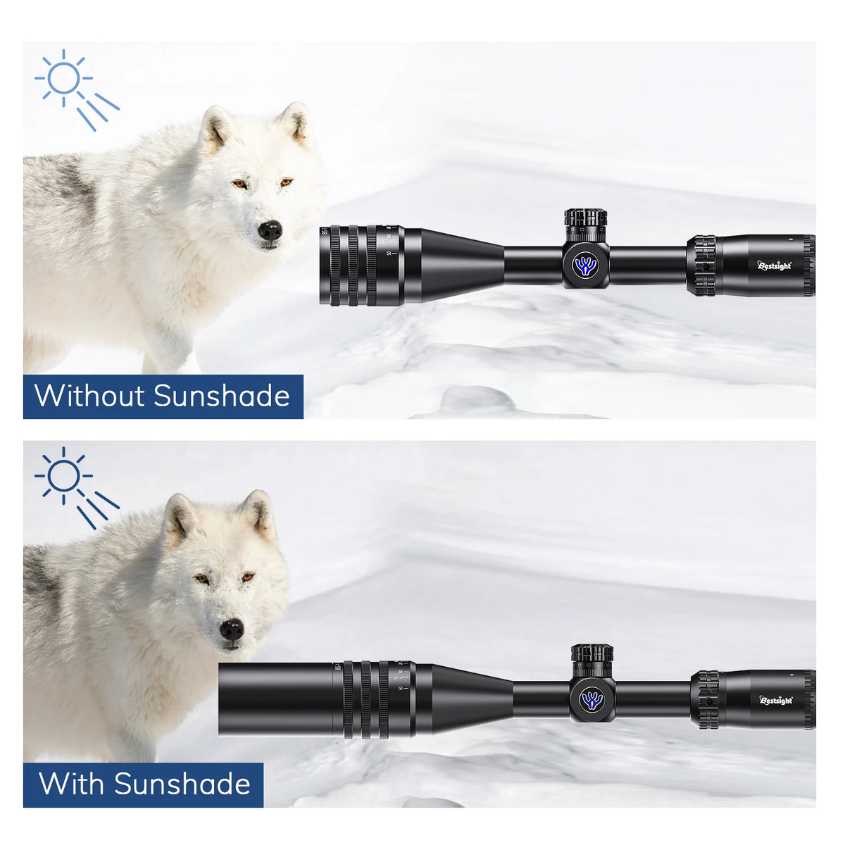 Bestsight Illuminated Rifle Scope For Tactical And Outdoor Hunting