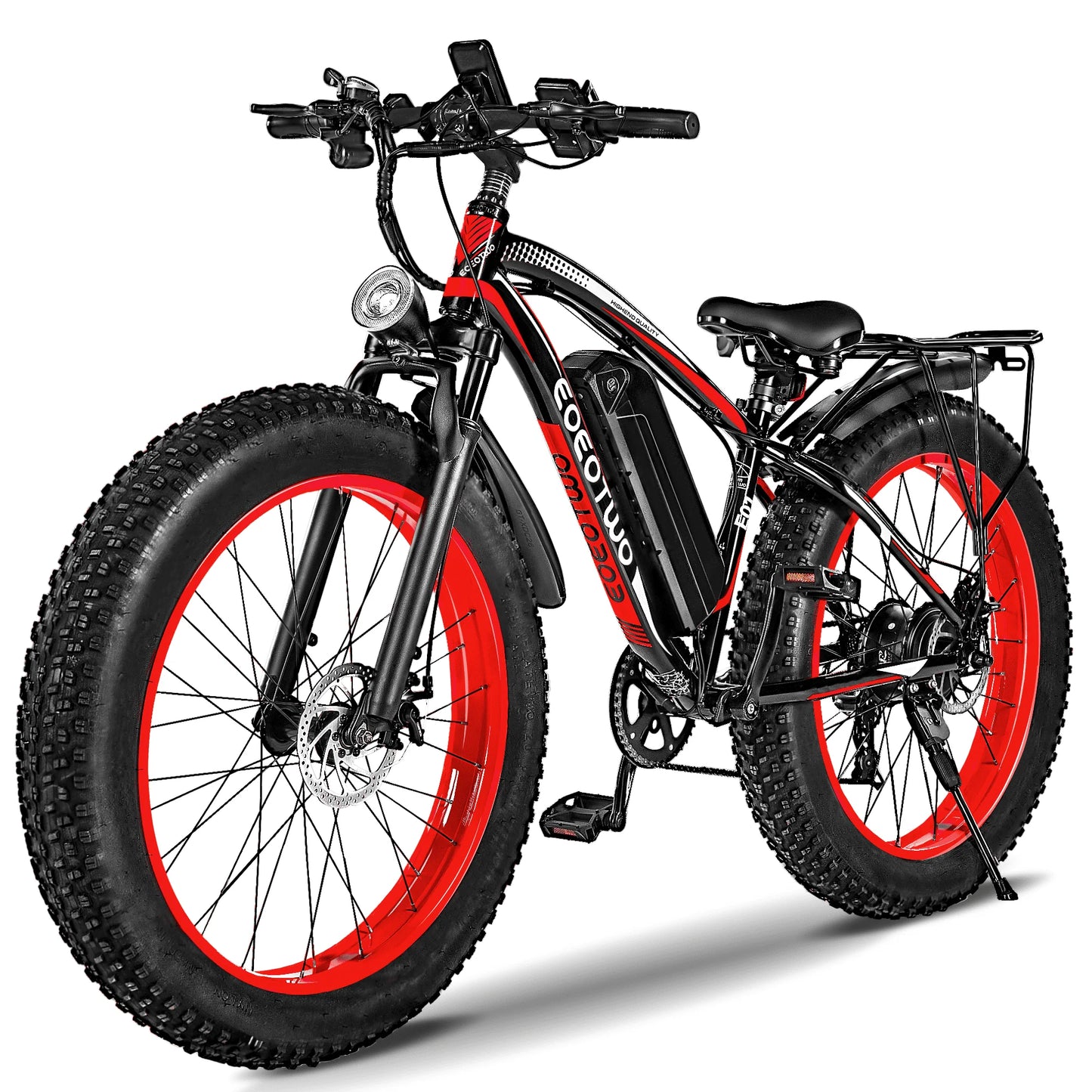 EOEOTWO 1500W Peak Fat Tire Electric Bike For Adults
