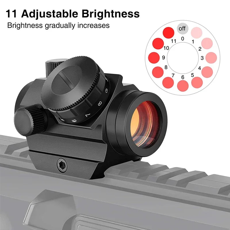 Bestsight Compact Red Dot Sight for Hunting and Tactical Use