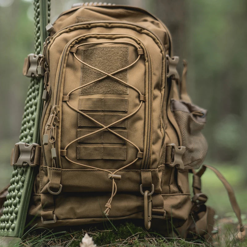 LQARMY Durable Tactical Backpack For Outdoor Hiking And Travel