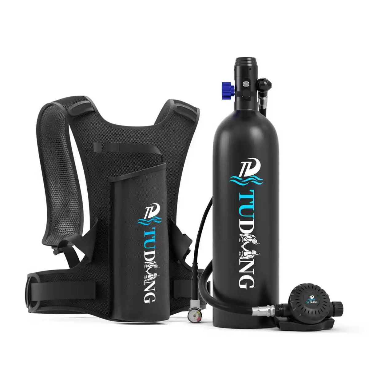Tudiving Portable Refillable Scuba Tank for Underwater Diving