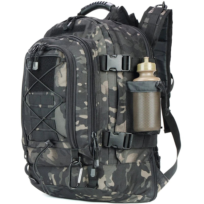 LQARMY Military Tactical Backpack Molle Assault Rucksack For Hiking