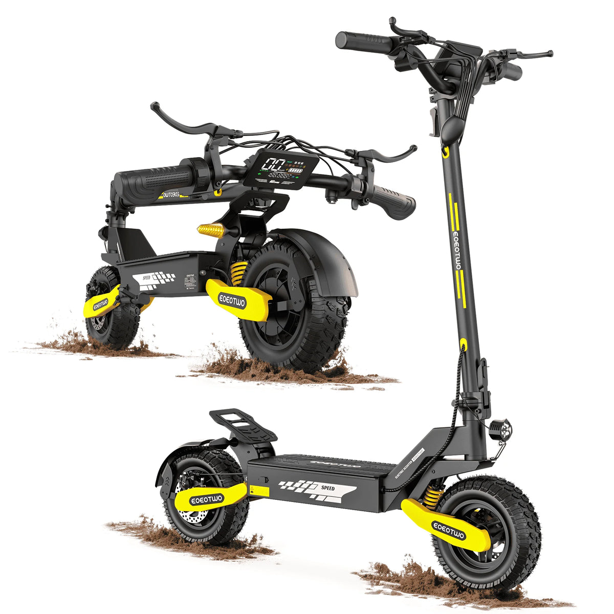 EOEOTWO 1200W Off Road Electric Scooter For Adults
