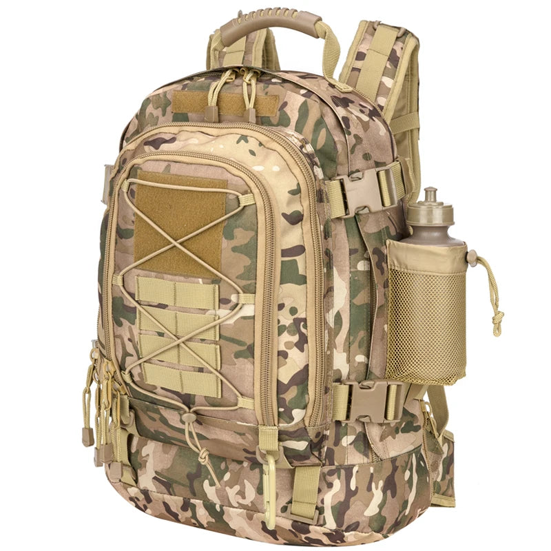 LQARMY Military Tactical Backpack Molle Assault Rucksack For Hiking