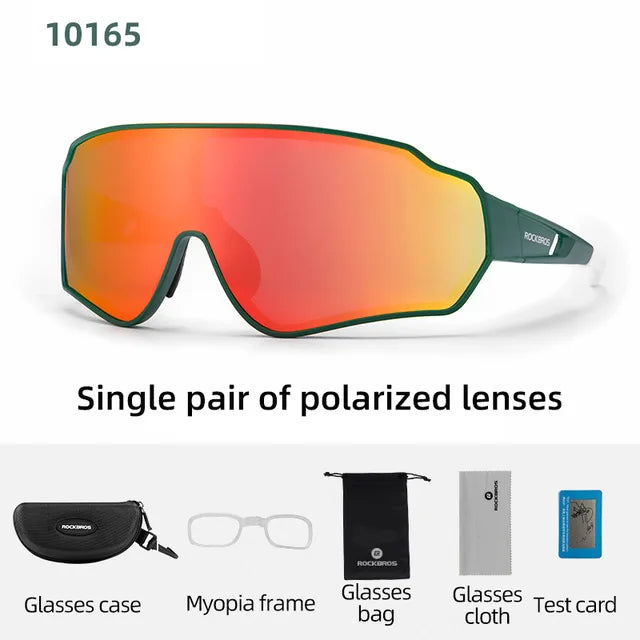 Rockbros Polarized Cycling Sunglasses With Uv400 Protection For Men Women