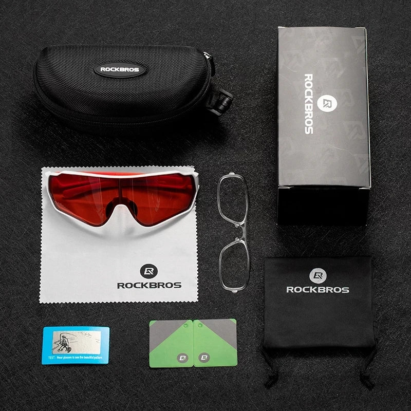 Rockbros Polarized Cycling Sunglasses With Uv400 Protection For Men Women