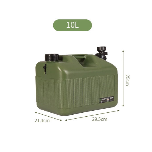 Foldable Portable Water Storage Tank With Spigot For Camping Hiking