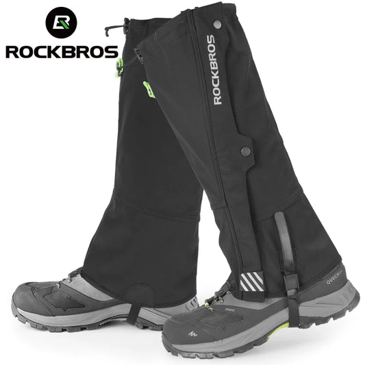 ROCKBROS Waterproof Outdoor Gaiters for Hiking and Leg Protection