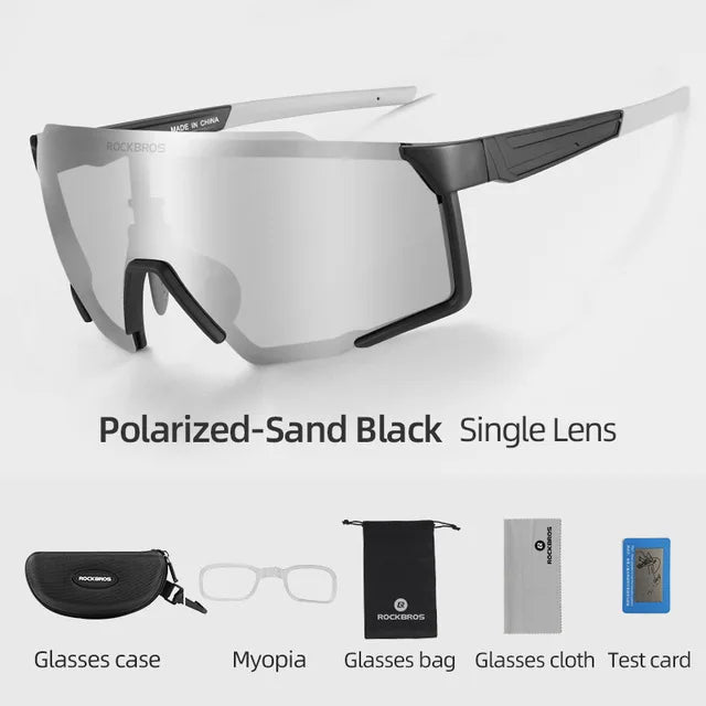 Rockbros Polarized Cycling Sunglasses With Uv400 Protection For Men Women