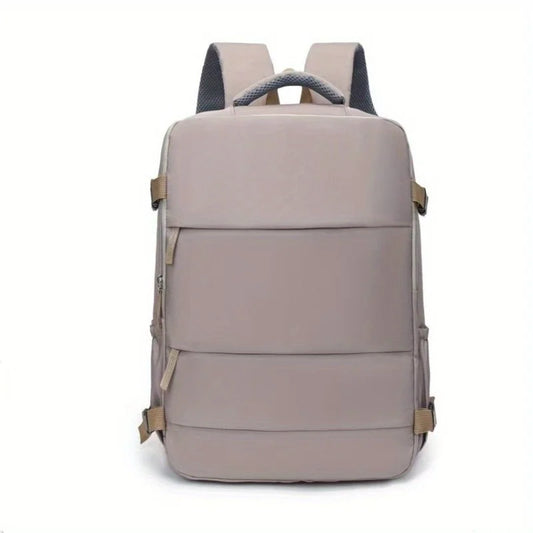 JSERYISGN Nylon Casual Unisex Travel And Hiking Backpack