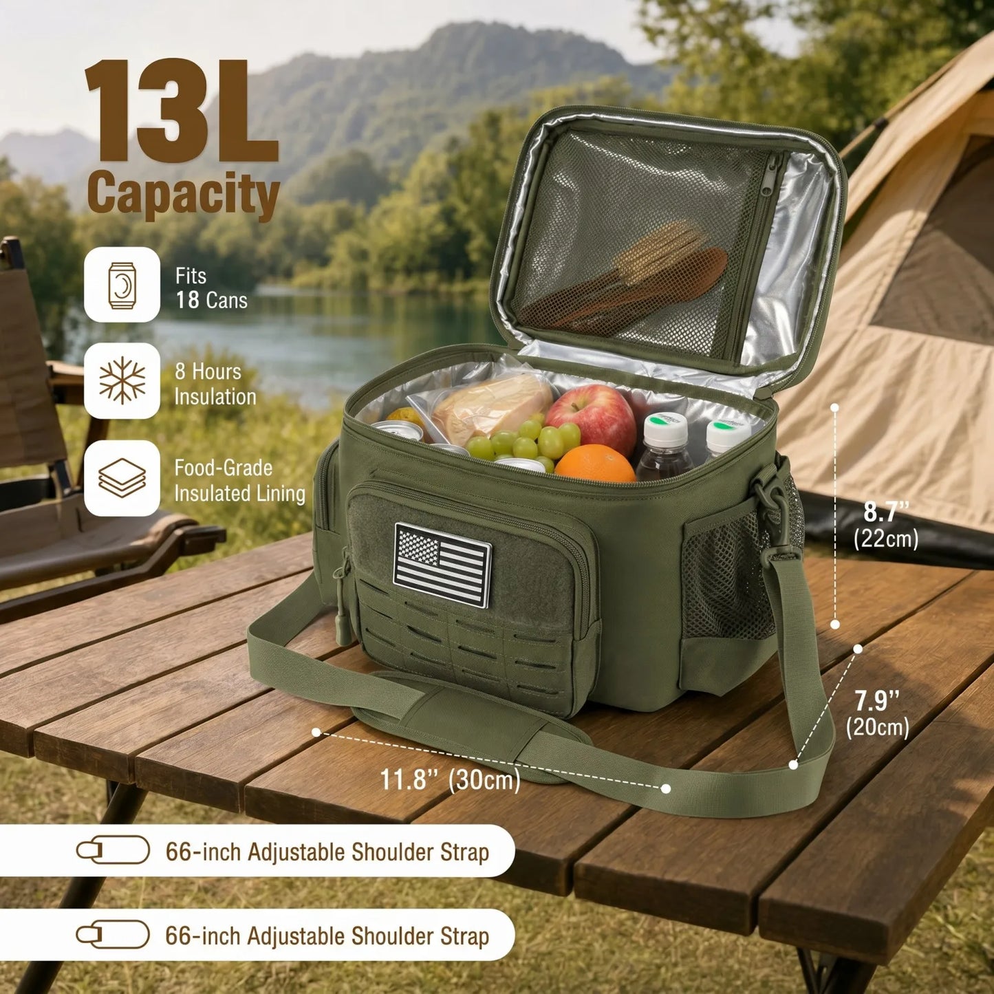 ReFire Gear Tactical Thermal Insulated Hunting Cooler Bag