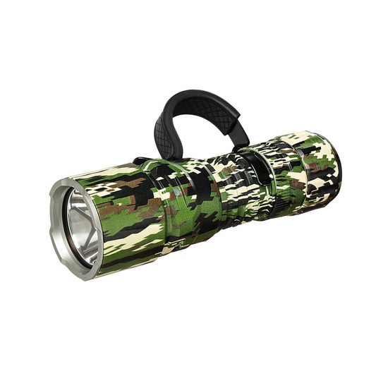 Wurkkos TD07 Tactical Flashlight 1300LM IP68 Waterproof Dual Switch