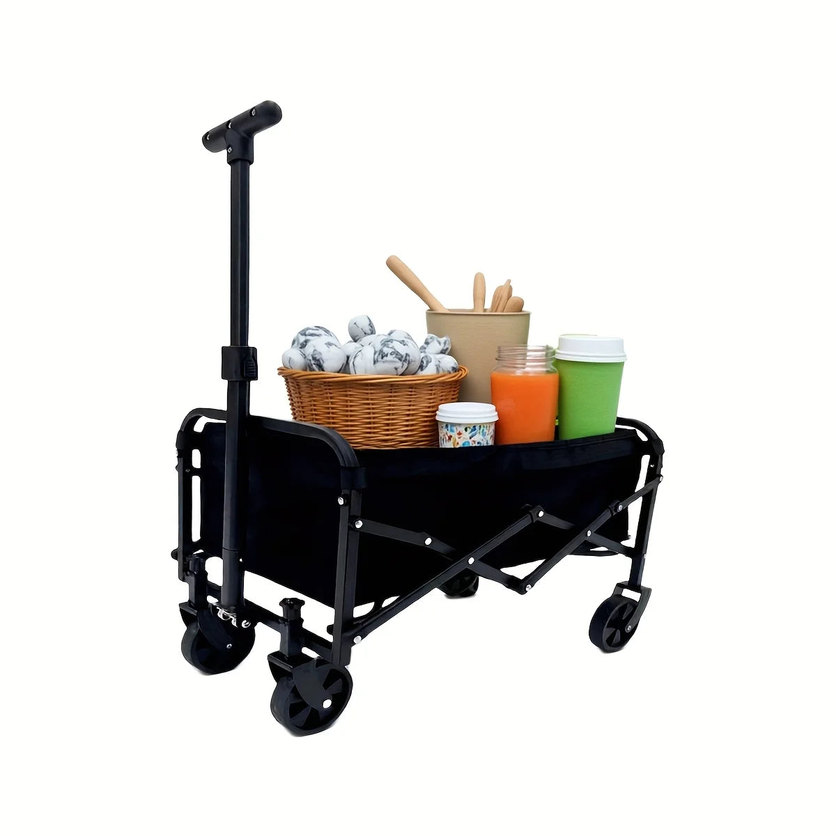 Heavy Duty Foldable All Terrain Pet Trolley With Aluminum Frame