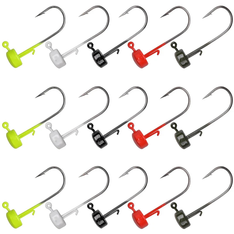 Ned Rig Finesse Jig Heads For Soft Plastic Fishing Lures
