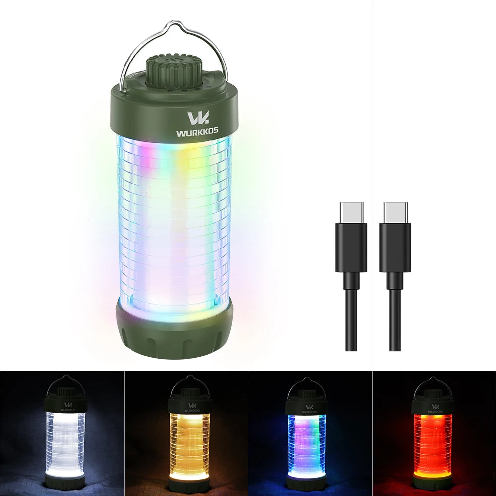 Wurkkos CL01 Rechargeable LED Camping Lantern With Magnetic Base