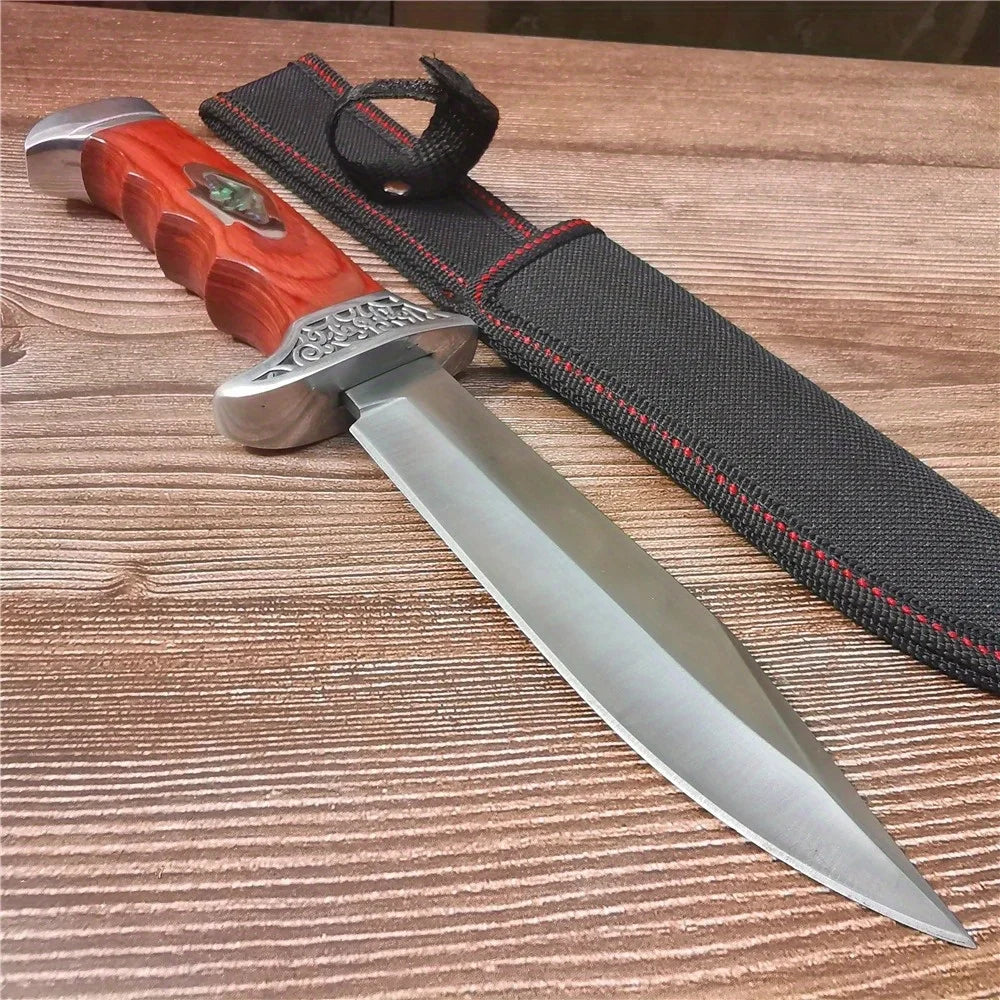 Doom Blade Stainless Steel Fixed Blade Hunting Knife