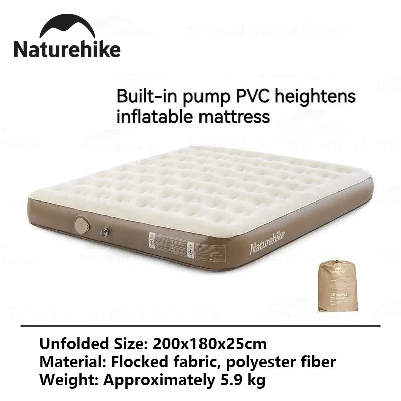 Naturehike Camping Air Mattress With Built In Pump