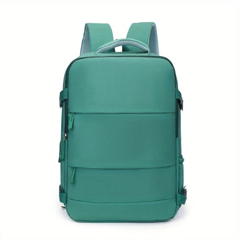 JSERYISGN Nylon Casual Unisex Travel And Hiking Backpack