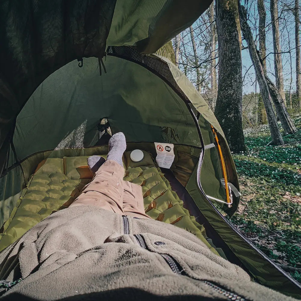 Night Cat Flat Lay Hammock Tent With Mosquito Net Waterproof