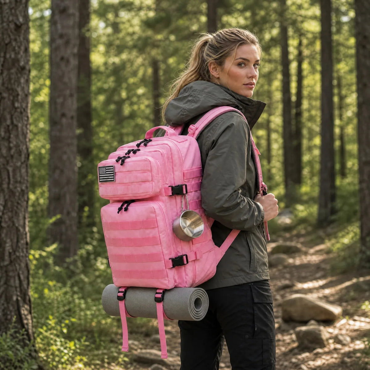 ReFire Gear Tactical Hunting Backpack Featuring Molle Storage And Durability