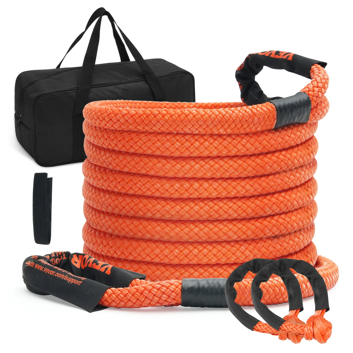 Heavy Duty Nylon Recovery Towing Strap For Off Road Rescue