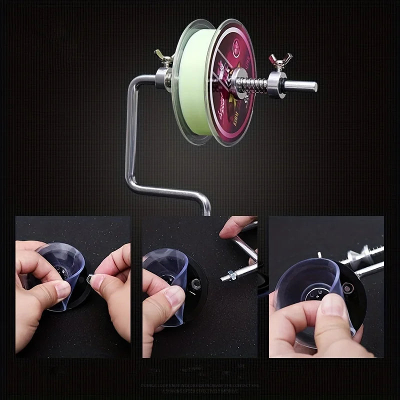 Aluminum Alloy Fishing Line Winding Machine For Outdoor Use
