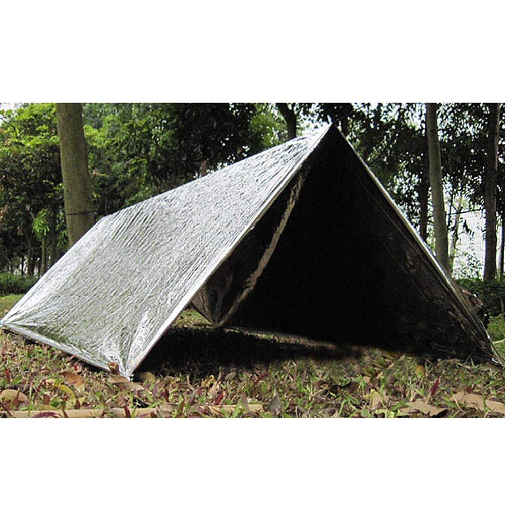Emergency Mylar Thermal Blanket For Camping And Hiking Survival